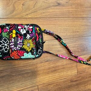 Vera Bradley / Authentic Disney Multicolor Floral Crossbody Bag